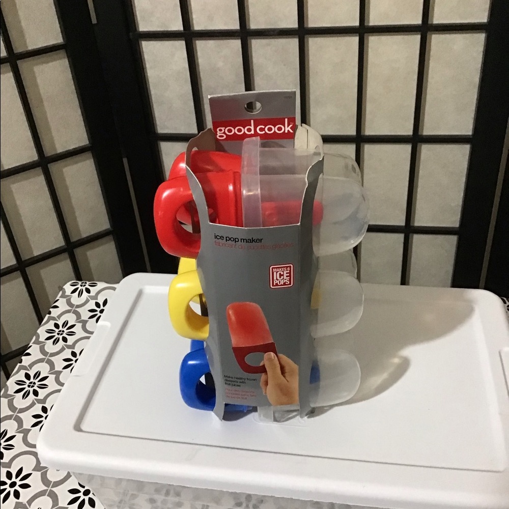 NIB Good Cook 6- Piece Ice Pop Maker.